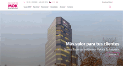 Desktop Screenshot of grupomok.com