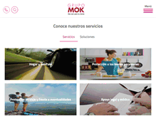 Tablet Screenshot of grupomok.com